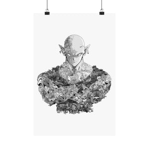 PICCOLO BLACK & WHITE POSTER PICCOLO BLACK & WHITE POSTER
