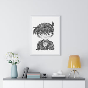 CONAN BLACK & WHITE FRAMED POSTER CONAN BLACK & WHITE FRAMED POSTER