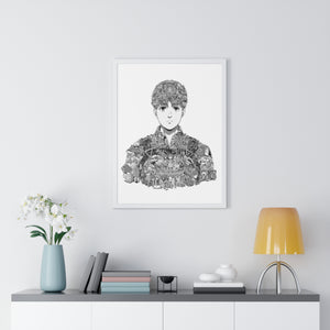 ARMIN BLACK & WHITE FRAMED POSTER ARMIN BLACK & WHITE FRAMED POSTER