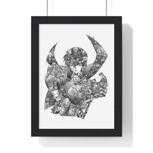 LELOUCH BLACK & WHITE FRAMED POSTER LELOUCH BLACK & WHITE FRAMED POSTER