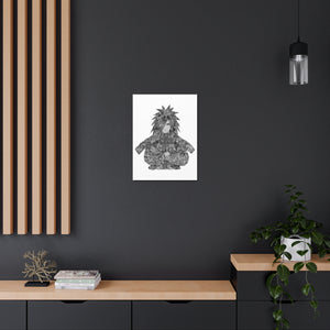 MADARA BLACK & WHITE CANVAS MADARA BLACK & WHITE CANVAS