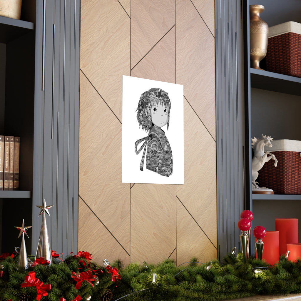 CHIHIRO BLACK & WHITE POSTER CHIHIRO BLACK & WHITE POSTER