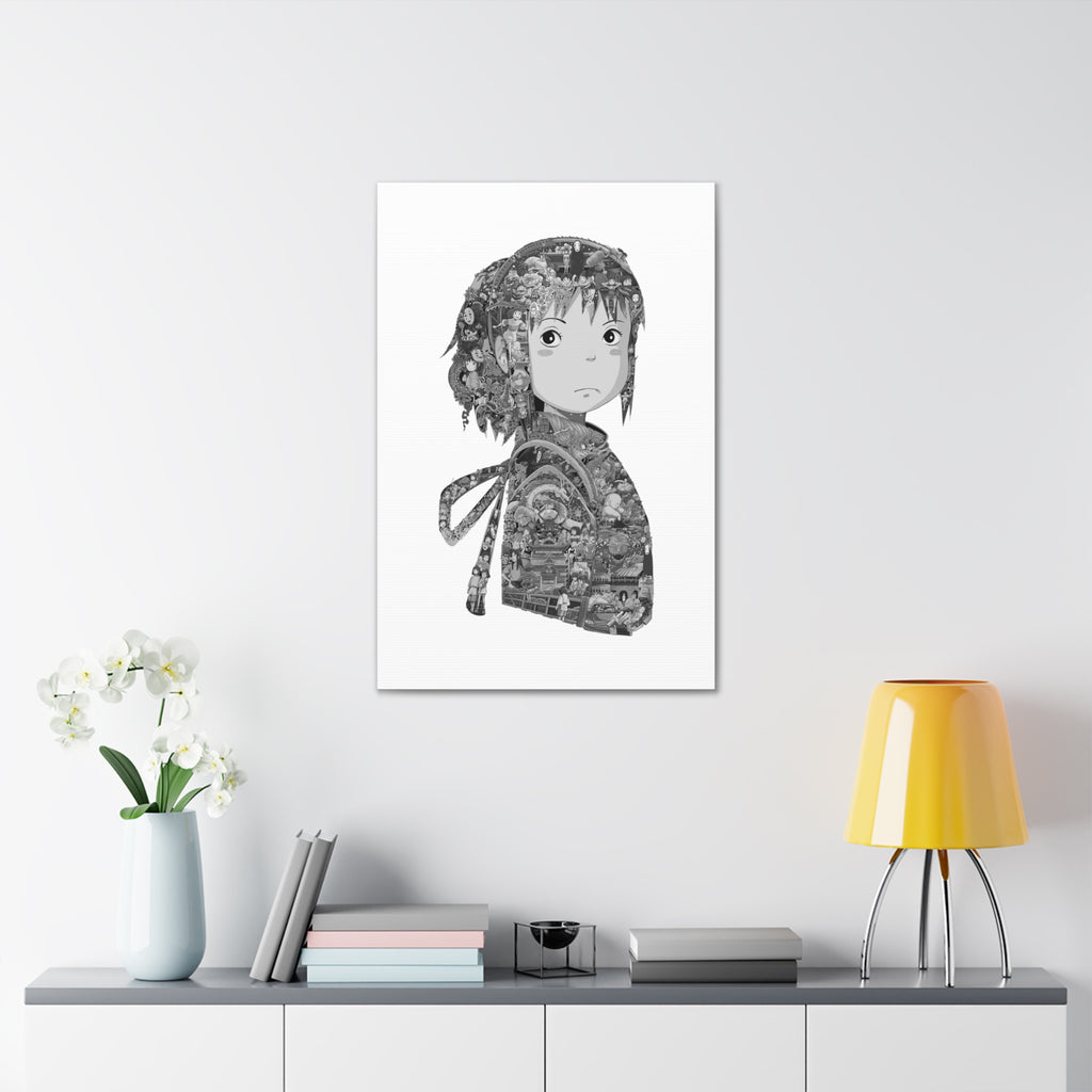 CHIHIRO BLACK & WHITE CANVAS CHIHIRO BLACK & WHITE CANVAS