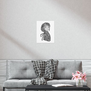 CHIHIRO BLACK & WHITE POSTER CHIHIRO BLACK & WHITE POSTER