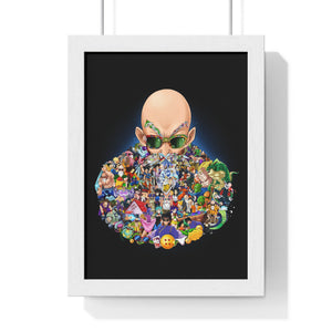 MASTER ROSHI COLOR FRAMED POSTER MASTER ROSHI COLOR FRAMED POSTER