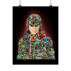 MIGHT GUY COLOR POSTER MIGHT GUY COLOR POSTER