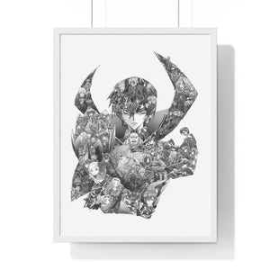 LELOUCH BLACK & WHITE FRAMED POSTER LELOUCH BLACK & WHITE FRAMED POSTER