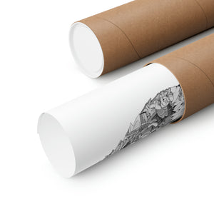 THORFINN BLACK & WHITE POSTER THORFINN BLACK & WHITE POSTER