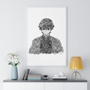 ZENITSU BLACK & WHITE FRAMED POSTER ZENITSU BLACK & WHITE FRAMED POSTER