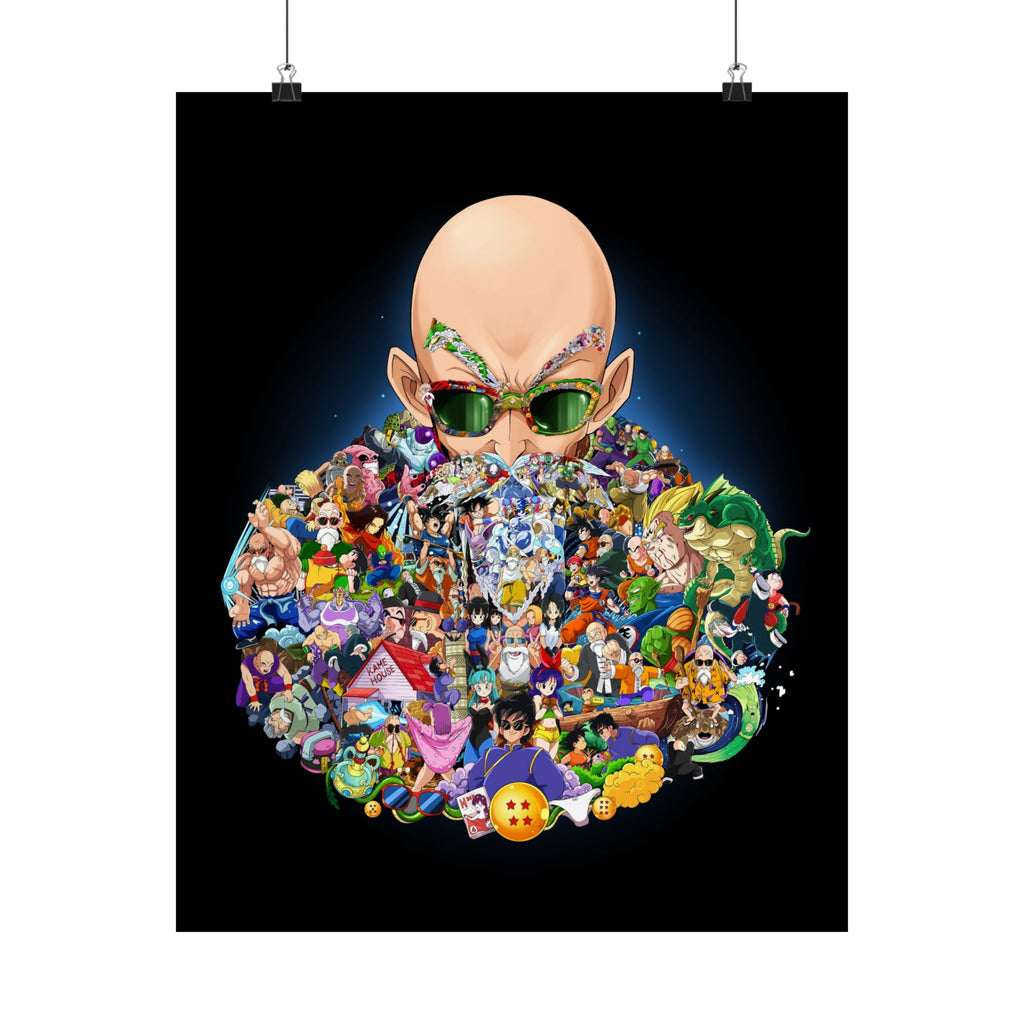 MASTER ROSHI COLOR POSTER MASTER ROSHI COLOR POSTER
