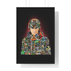 MIGHT GUY COLOR FRAMED POSTER MIGHT GUY COLOR FRAMED POSTER