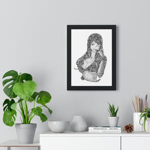 NAMI BLACK & WHITE FRAMED POSTER NAMI BLACK & WHITE FRAMED POSTER