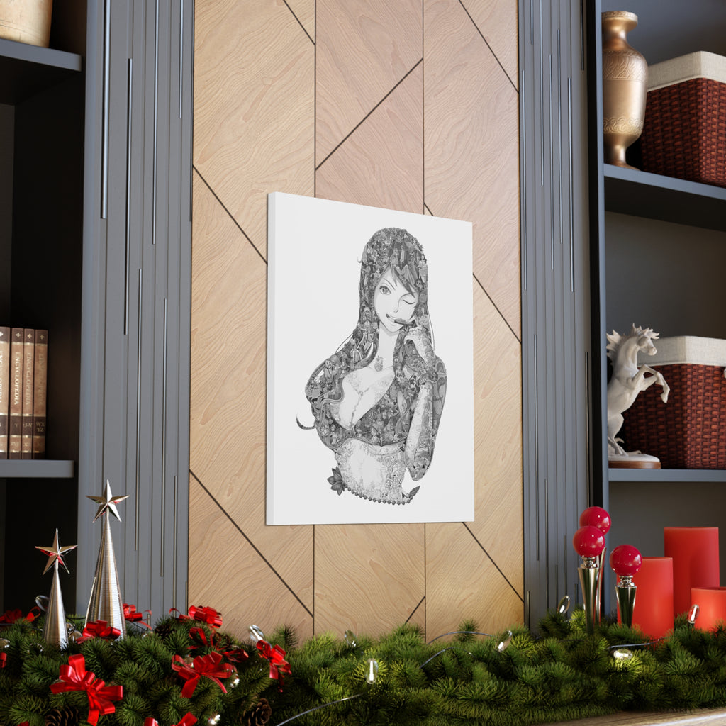 NAMI BLACK & WHITE CANVAS NAMI BLACK & WHITE CANVAS
