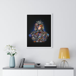 MADARA COLOR FRAMED POSTER MADARA COLOR FRAMED POSTER