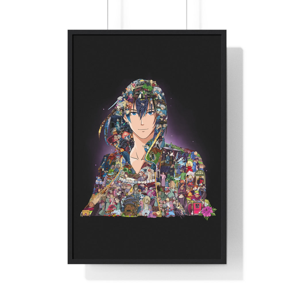 HOWL COLOR FRAMED POSTER HOWL COLOR FRAMED POSTER