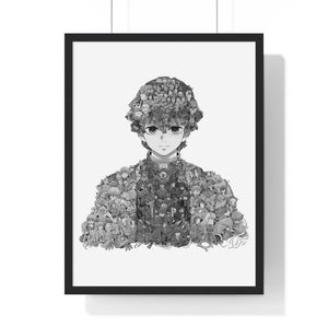 ZENITSU BLACK & WHITE FRAMED POSTER ZENITSU BLACK & WHITE FRAMED POSTER