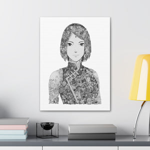 SAKURA BLACK & WHITE CANVAS SAKURA BLACK & WHITE CANVAS