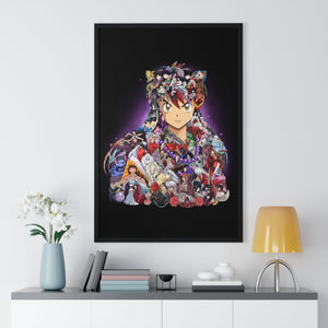 INUYASHA COLOR FRAMED POSTER INUYASHA COLOR FRAMED POSTER