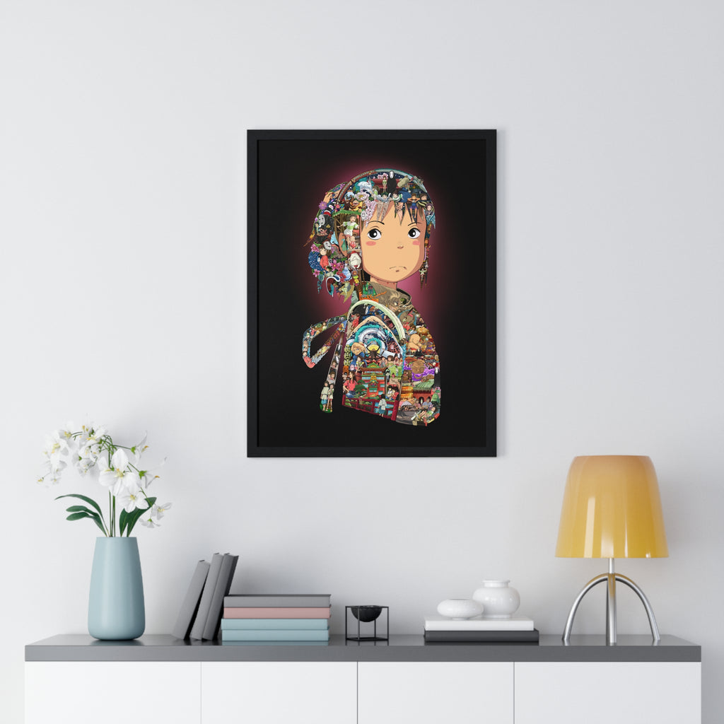 CHIHIRO COLOR FRAMED POSTER CHIHIRO COLOR FRAMED POSTER