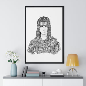 NEJI BLACK & WHITE FRAMED POSTER NEJI BLACK & WHITE FRAMED POSTER