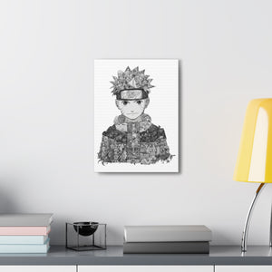 KID NARUTO BLACK & WHITE CANVAS KID NARUTO BLACK & WHITE CANVAS