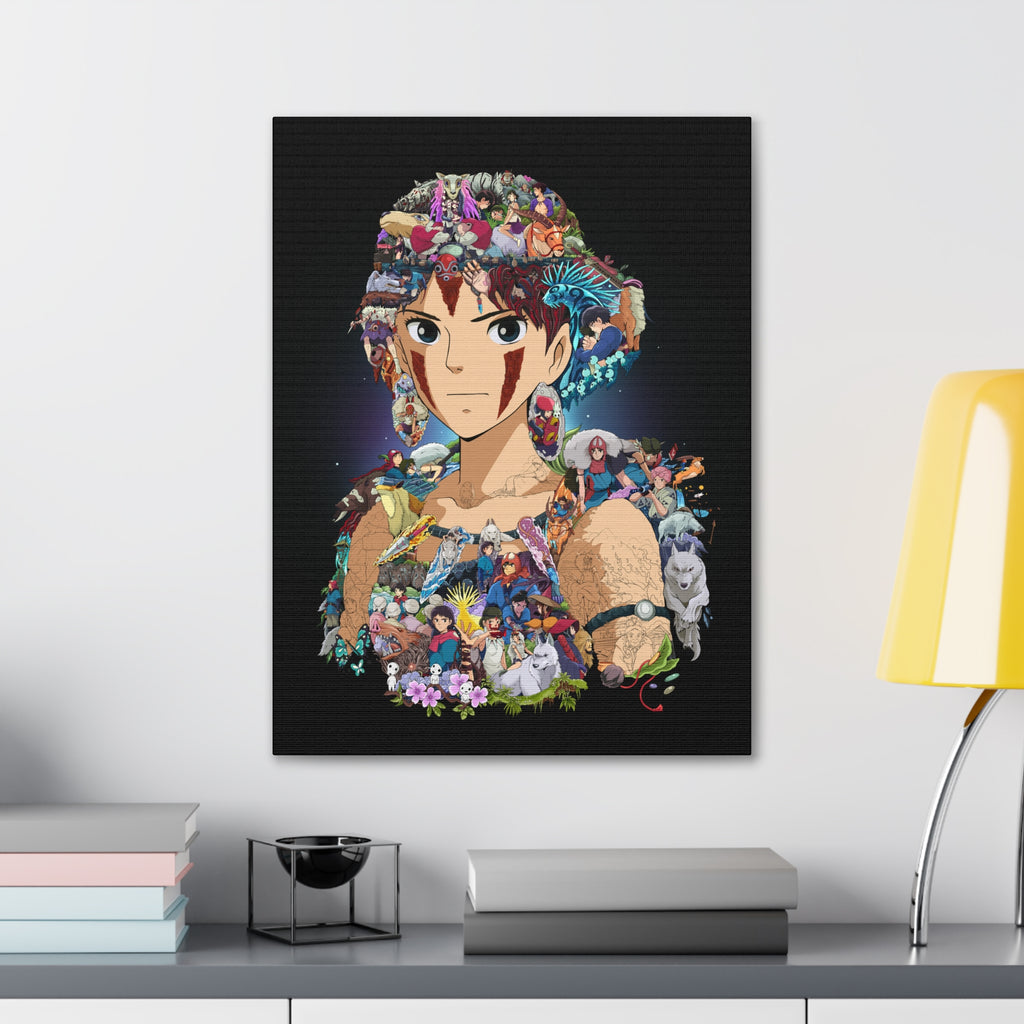 PRINCESS MONONOKE COLOR CANVAS PRINCESS MONONOKE COLOR CANVAS