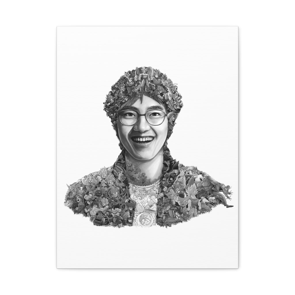 AKIRA TORIYAMA BLACK & WHITE CANVAS AKIRA TORIYAMA BLACK & WHITE CANVAS
