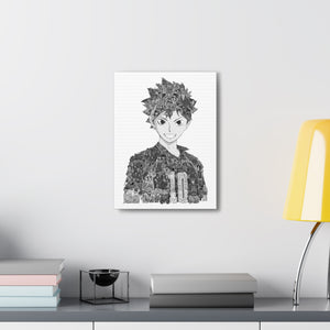 HINATA BLACK & WHITE CANVAS HINATA BLACK & WHITE CANVAS