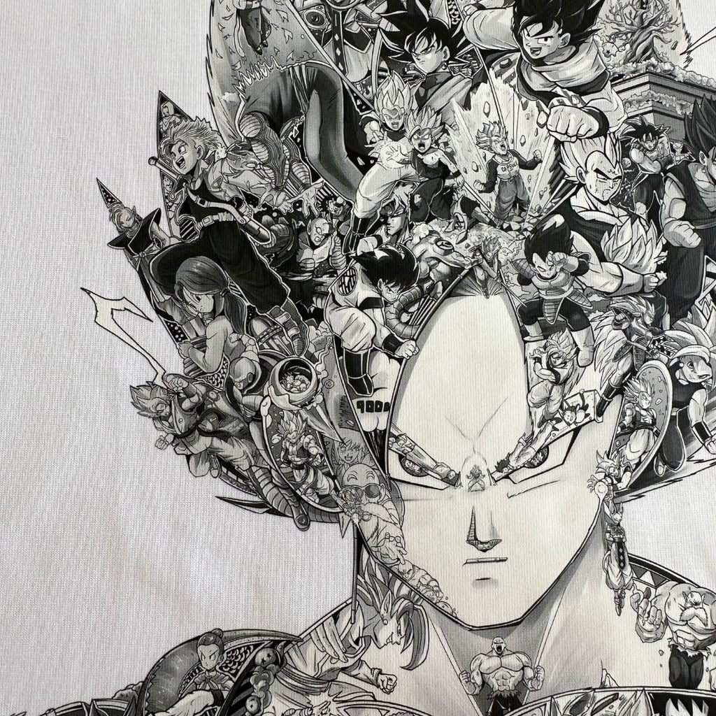 GOKU PREMIUM T-SHIRT (Art on back - Clean Ver - Ship from Viet Nam) GOKU PREMIUM T-SHIRT (Art on back - Clean Ver - Ship from Viet Nam)