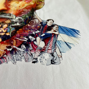 MESSI COLOR T-SHIRT (Art on back - Ship from Viet Nam) MESSI COLOR T-SHIRT (Art on back - Ship from Viet Nam)