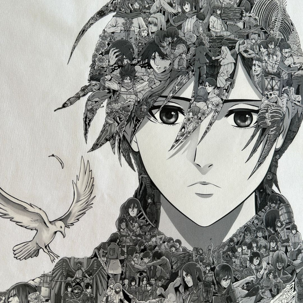MIKASA PREMIUM T-SHIRT (Art on back - Ship from Viet Nam) MIKASA PREMIUM T-SHIRT (Art on back - Ship from Viet Nam)