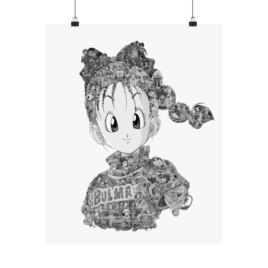 BULMA BLACK & WHITE POSTER BULMA BLACK & WHITE POSTER