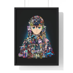 MUICHIRO COLOR FRAMED POSTER MUICHIRO COLOR FRAMED POSTER