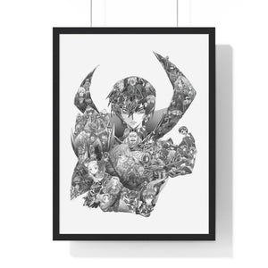 LELOUCH BLACK & WHITE FRAMED POSTER LELOUCH BLACK & WHITE FRAMED POSTER