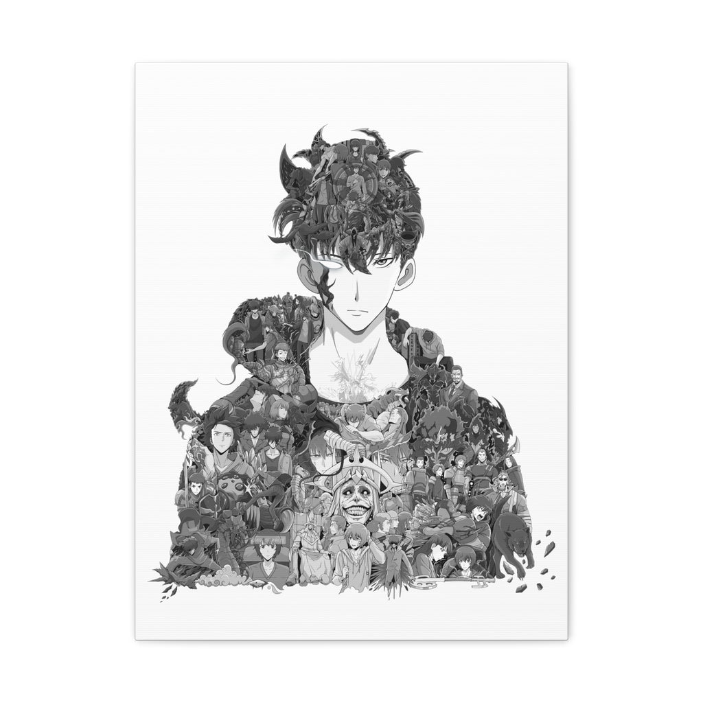 SUNG JINWOO BLACK & WHITE CANVAS SUNG JINWOO BLACK & WHITE CANVAS