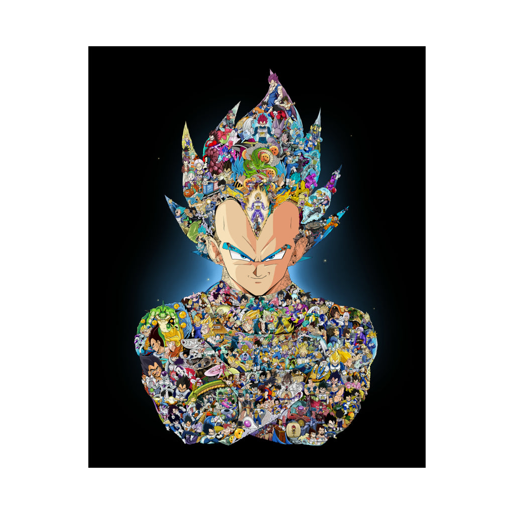 VEGETA WITH STORY COLOR POSTER VEGETA WITH STORY COLOR POSTER