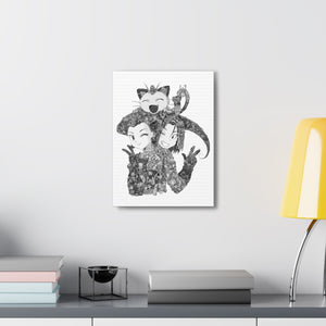 TEAM ROCKET BLACK & WHITE CANVAS TEAM ROCKET BLACK & WHITE CANVAS