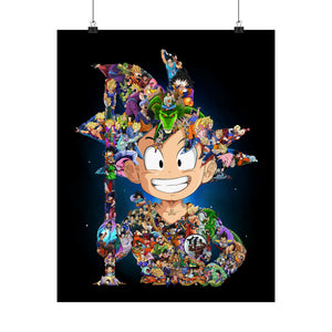 KID GOKU COLOR POSTER KID GOKU COLOR POSTER