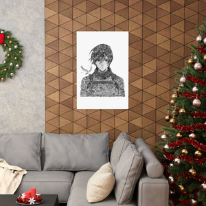 MIKASA BLACK & WHITE POSTER MIKASA BLACK & WHITE POSTER