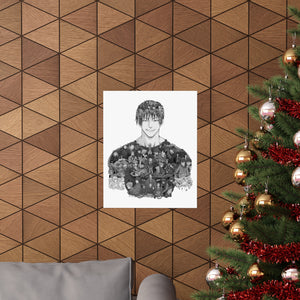 TOJI BLACK & WHITE POSTER TOJI BLACK & WHITE POSTER