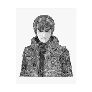 MIGHT GUY BLACK & WHITE POSTER MIGHT GUY BLACK & WHITE POSTER