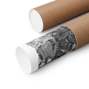 TOJI BLACK & WHITE POSTER TOJI BLACK & WHITE POSTER