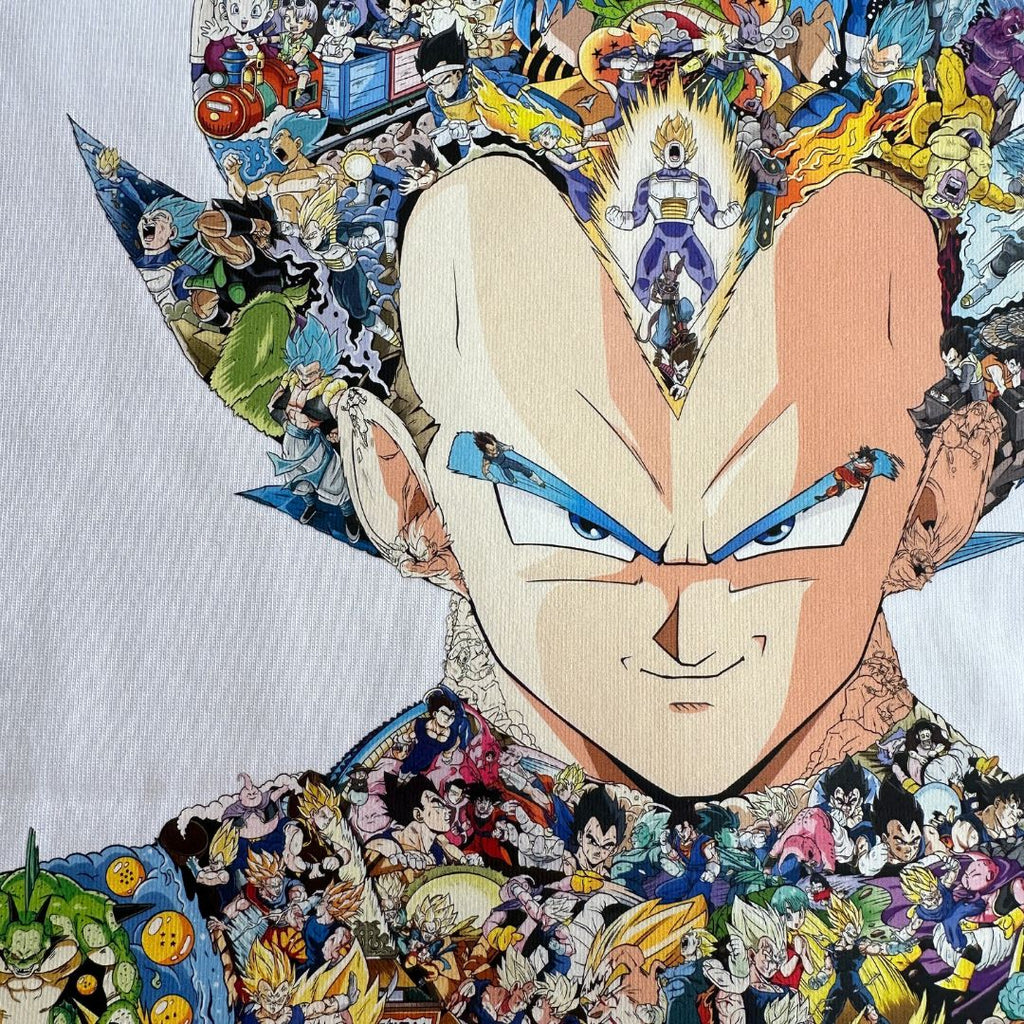VEGETA WITH STORY COLOR PREMIUM T-SHIRT (Ship from Viet Nam) VEGETA WITH STORY COLOR PREMIUM T-SHIRT (Ship from Viet Nam)