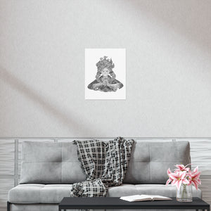 LUFFY GEAR 5 BLACK & WHITE POSTER LUFFY GEAR 5 BLACK & WHITE POSTER