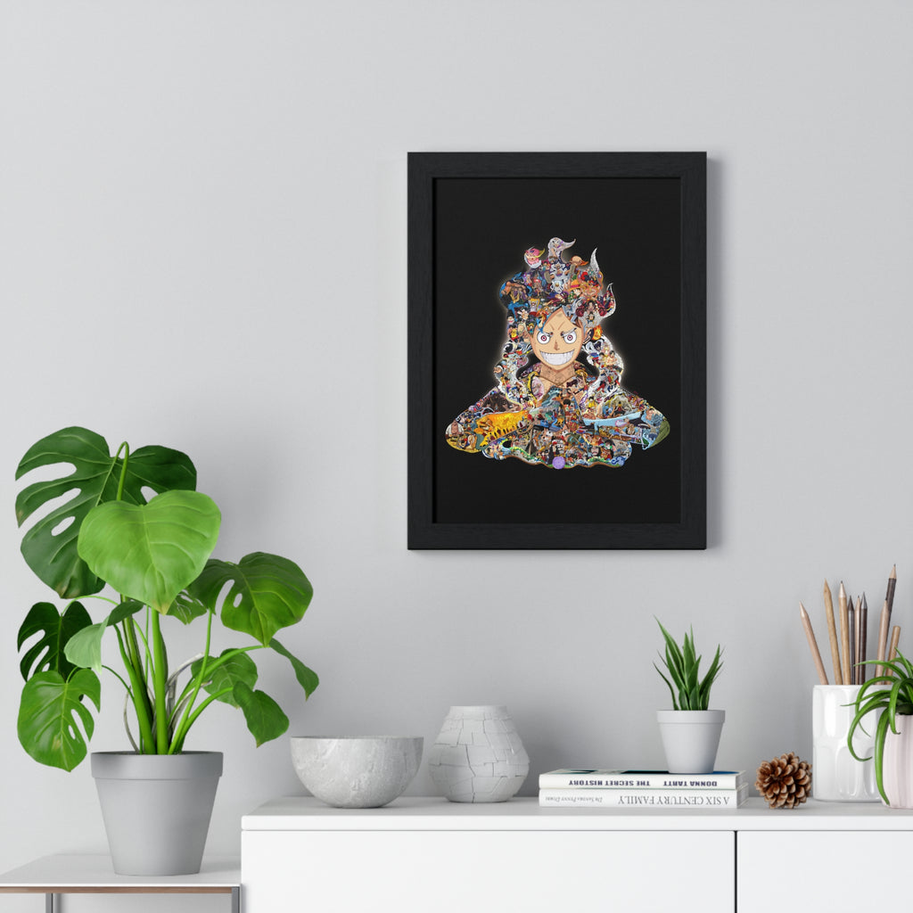 LUFFY GEAR 5 COLOR FRAMED POSTER LUFFY GEAR 5 COLOR FRAMED POSTER