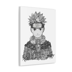 KID NARUTO BLACK & WHITE CANVAS KID NARUTO BLACK & WHITE CANVAS