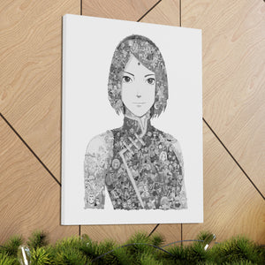 SAKURA BLACK & WHITE CANVAS SAKURA BLACK & WHITE CANVAS