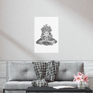 LUFFY GEAR 5 BLACK & WHITE POSTER LUFFY GEAR 5 BLACK & WHITE POSTER