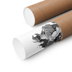 MUICHIRO BLACK & WHITE POSTER MUICHIRO BLACK & WHITE POSTER