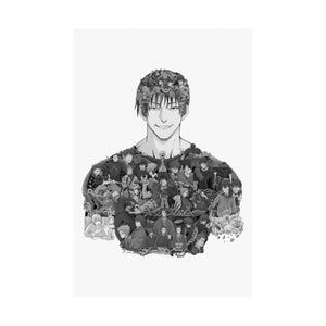 TOJI BLACK & WHITE POSTER TOJI BLACK & WHITE POSTER